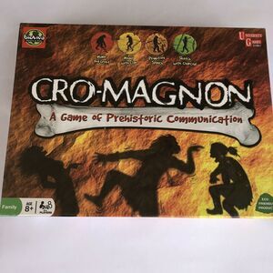 Cro-Magnon Board Game Of Prehistoric Communication Mime Model Draw Talk NEW